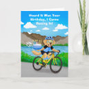 Search for funny cycling birthday cards Humour
