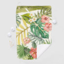 Search for tropical golf towels Flowers
