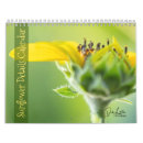 Search for sunflower calendars Yellow