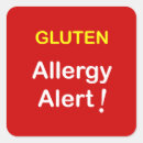 Search for celiac stickers Alert