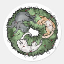 Search for red cat stickers Cute