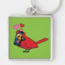 Search for birds in love key rings Girlfriend