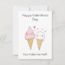 Search for ice cream valentines day cards I love you