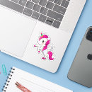 Search for white pony stickers Unicorn