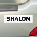Search for jew bumper stickers Shalom