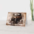 Search for old car cards Grunge