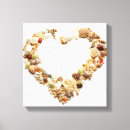 Search for heart shaped canvas prints Nature