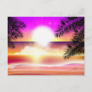 Search for pink sun postcards Tropical