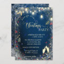 Search for holly berries christmas invitations Gold