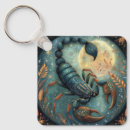 Search for birthday sign key rings Scorpion