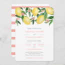 Search for lemon yellow wedding invitations Watercolor