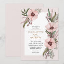 Search for dusty rose and sage wedding invitations Gold