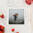 Search for photo napkins Typography