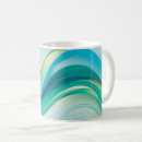 Search for wave lines mugs Abstract