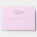 Search for mauve envelopes Bridal shower