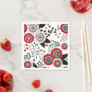 Search for black and white flower drawing decor Pattern