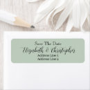 Search for wedding save the date return address labels Typography