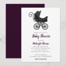 Search for goth baby shower invitations Floral