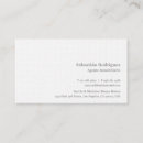 Search for target business cards Modern