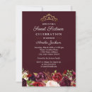 Search for marsala invitations Flowers
