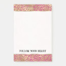 Search for sparkle glitter post it notes Pink