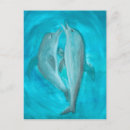 Search for playing dolphin postcards Water
