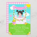 Search for pink and black girls birthday invitations Kids children