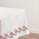 Search for red and white tablecloths Cotton