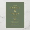 Search for foil print invitations Elegant