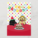 Search for labrador birthday invitations Funny