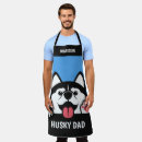 Search for siberian husky aprons Illustration
