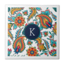 Search for vintage paisley tiles White