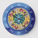 Search for stained glass clocks Mediaeval