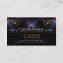 Search for fractals business cards Purple