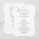 Search for unique wedding programs Simple