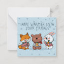 Search for rabbits note cards Forest