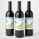 Search for chicken wine labels Watercolor