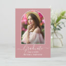 Search for pink graduation invitations announcements University