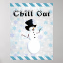 Search for chill out posters Snowman