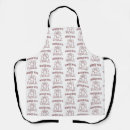 Search for winter party aprons Xmas