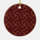 Search for stripes pattern christmas tree decorations Red