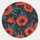 Search for blue poppy stickers Floral