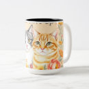 Search for grey tabby cat mugs Orange