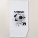 Search for soccer beach towels Futbol