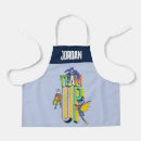 Search for young girl aprons Team super heroes