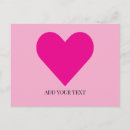 Search for heart shape cards Pink