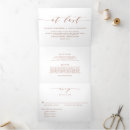 Search for tri fold wedding invitations Boho