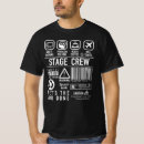 Search for backstage crew tshirts Tech week