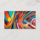 Search for geometric shape business cards Pattern