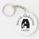 Search for golf round key rings Initial
